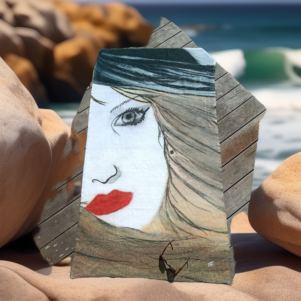 Drap de plage Anna Sauvage – Image 2